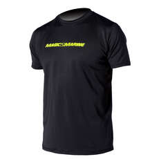 Magic Marine Cube Quick Dry Short Sleeve Jersey - Yellow