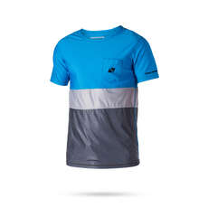 Magic Marine Cube Short Sleeve Quickdry Top - Blue