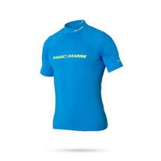 Magic Marine Cube Short Sleeve Rashvest - Blue Magic Marine Cube Short Sleeve Rashvest - Blue