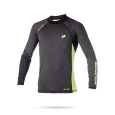 Magic Marine Energy Long Sleeve Rashvest  - Flash Yellow