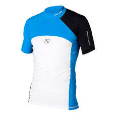 Magic Marine Energy Short Sleeve Rash Vest - Blue Magic Marine Energy Short Sleeve Rash Vest - Blue