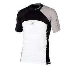 Magic Marine Energy Short Sleeve Rash Vest - Grey Magic Marine Energy Short Sleeve Rash Vest - Grey