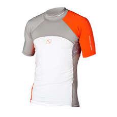 Magic Marine Energy Short Sleeve Rash Vest - Orange