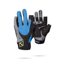 Magic Marine Junior Ultimate Full Finger Sailing Gloves 2023 - Blue