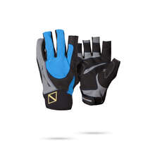 Magic Marine Junior Ultimate Short Finger Sailing Gloves - Blue