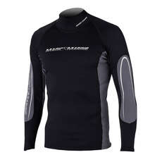 Magic Marine Metalite Long Sleeve Racing Vest - Black/Grey