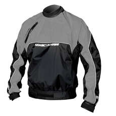 Magic Marine Racing Breathable Spraytop - Grey/Black Magic Marine Racing Breathable Spraytop - Grey/Black