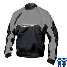 Magic Marine Racing Breathable Spraytop Junior - Grey Magic Marine Racing Breathable Spraytop Junior - Grey