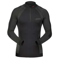 Musto Active Base Layer Zip Neck Top - Black