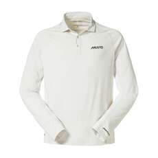 Musto Essential Evolution LS UV Fast Dry Polo - Platinum