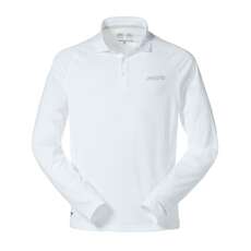 Musto Essential Evolution LS UV Fast Dry Polo - White Musto Essential Evolution LS UV Fast Dry Polo - White