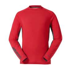 Musto Essential Evolution UV Fast Dry LS T-Shirt - True Red/Carbon Musto Essential Evolution UV Fast Dry LS T-Shirt - True Red/Carbon