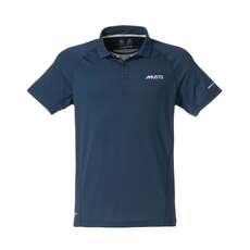 Musto Essential Evolution UV Fast Dry Polo - Blue Topaz Musto Essential Evolution UV Fast Dry Polo - Blue Topaz