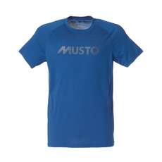 Musto Essential Evolution UV Fast Dry T-Shirt - Nautical Blue Musto Essential Evolution UV Fast Dry T-Shirt - Nautical Blue