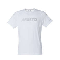 Musto Essential Evolution UV Fast Dry T-Shirt - White Musto Essential Evolution UV Fast Dry T-Shirt - White