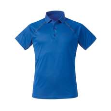Musto Evolution Dynamic Mesh Panel Polo - Aruba Blue