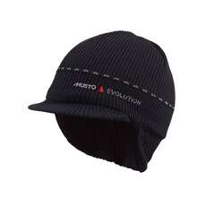 Musto Evolution Peaked Beanie - Black