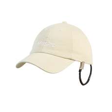 Musto Evolution Self Fabric Peak Crew Cap - Antique Sail White