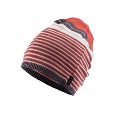 Musto Evolution Stripe Slouch Beanie - Candy Pink