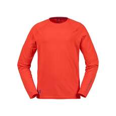 Musto Evolution Sunblock Long Sleeve T-Shirt - Fire Orange