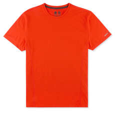 Musto Evolution Sunblock Short Sleeve T-Shirt - Fire Orange
