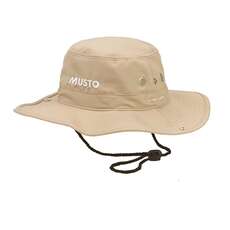 Musto Evolution UV Fast Dry Brimmed Hat - Light Stone