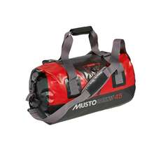 Musto Evolution Waterproof 45L Holdall - True Red