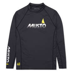 Musto Insignia UV Fast Dry Rash Guard - Black