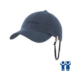 Musto Junior Evolution Self Fabric Peak Crew Cap - Navy Musto Junior Evolution Self Fabric Peak Crew Cap - Navy