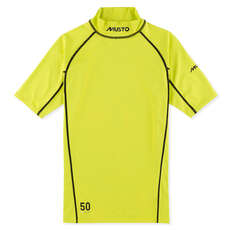 Musto Sunblock Short Sleeve Rash Guard - Sulphur Spring