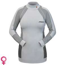 Musto Womens Active Base Layer Crew Neck - Platinum