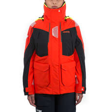 Musto Womens BR2 Offshore Jacket - Fire Orange/Black