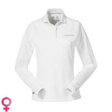 Musto Womens Essential Long Sleeve UV Fast Dry Polo - White