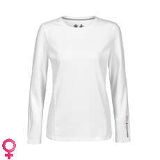 Musto Womens Evolution Sunblock Long Sleeve Tee - White