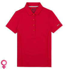 Musto Womens Evolution Sunblock Short Sleeve Polo - True Red