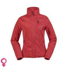 Musto Womens Tundra Funnel Fleece - Red/True Navy