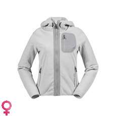 Musto Womens Tundra Hoody Fleece - Titanium/Black