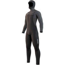 Mystic Voltt 6/4/3mm Front-Zip Hooded Wetsuit - Black