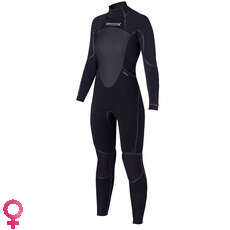 Mystic Womens BLACK STAR 5/4mm GBS Backzip Wetsuit 2023 Mystic Womens BLACK STAR 5/4mm GBS Backzip Wetsuit 2023