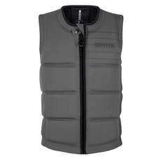 Mystic Brand Front-Zip Impact Vest - Grey