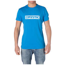 Mystic Kitesurfing T Shirt 2015 - Brand - Summer Blue