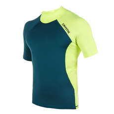 Mystic Crossfire Short-Sleeve Rash Vest - Lime Mystic Crossfire Short-Sleeve Rash Vest - Lime