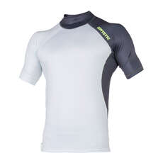 Mystic Crossfire Shortsleeve Rash Vest - Grey Mystic Crossfire Shortsleeve Rash Vest - Grey