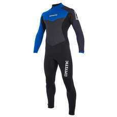 Mystic Drip 3/2mm Back-Zip Wetsuit - Blue Mystic Drip 3/2mm Back-Zip Wetsuit - Blue