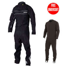 Mystic Force Kitesurfing Drysuit - Black