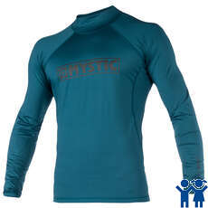 Mystic Juniors Star Long Sleeve Rashvest - Navy