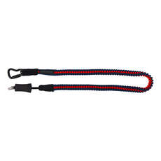 Mystic Kite Long HP Leash - Navy/Red
