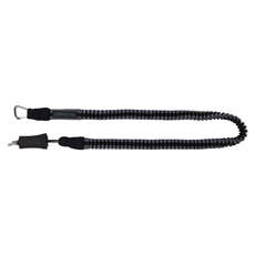 Mystic Kite Long Safety Leash - Black