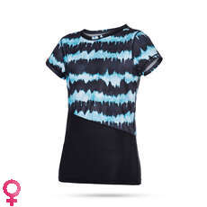 Mystic Womens Dazzled Short Sleeve Quickdry Top - Mint Mystic Womens Dazzled Short Sleeve Quickdry Top - Mint