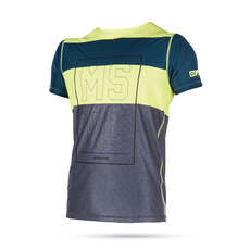 Mystic Kitesurf Drip Short Sleeve Quickdry Top - Lime Mystic Kitesurf Drip Short Sleeve Quickdry Top - Lime